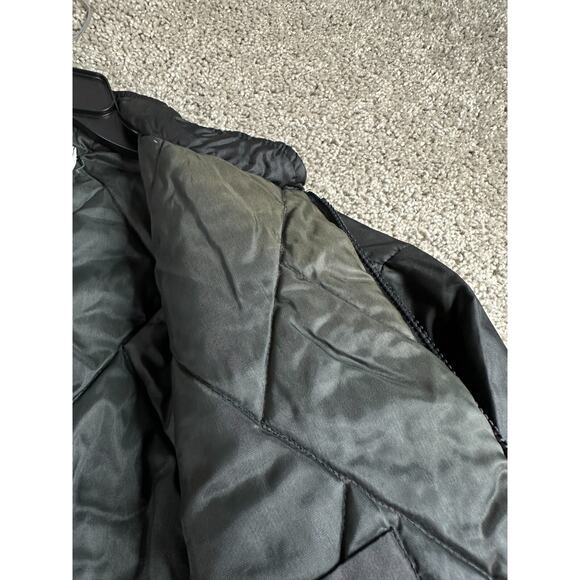 VINTAGE Swingster Jacket Mens XL Kendall Motor Oil Racing Division Black Bomber - Picture 8 of 14